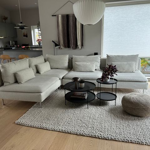 Söderhamn modulsofa i Gunnared beige RESERVERT