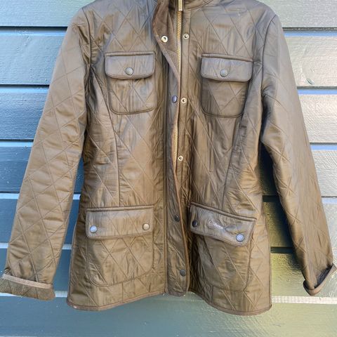 Barbour vattert jakke med fleece-for