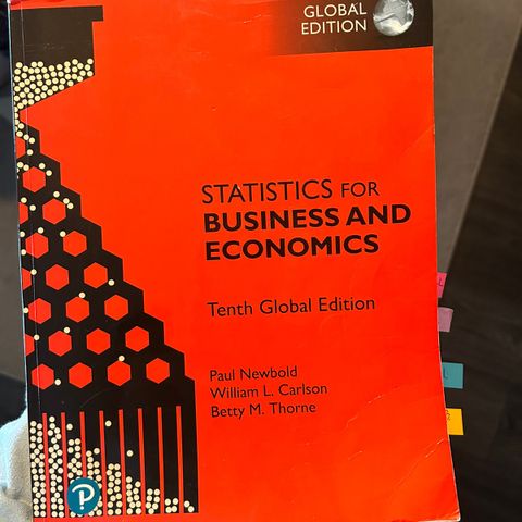 Statistics for business and economics
