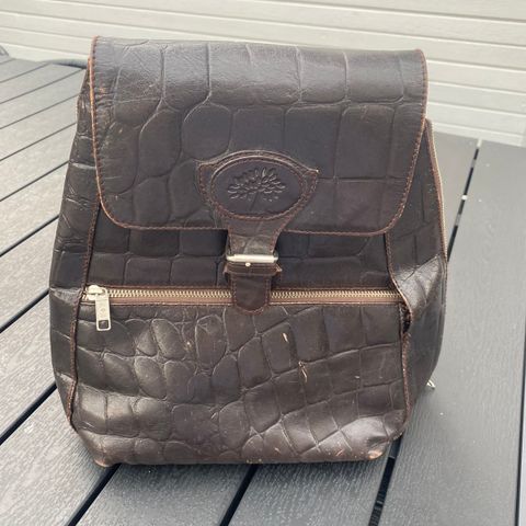 Mulberry vintage skinn sekk