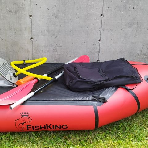 Packraft fra Fishking