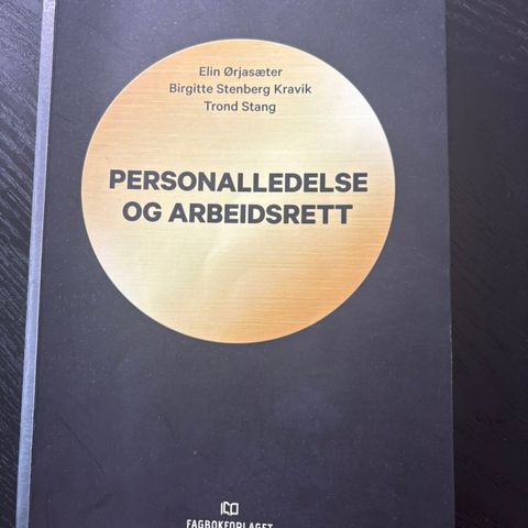 Personalledelse og arbeidsrett