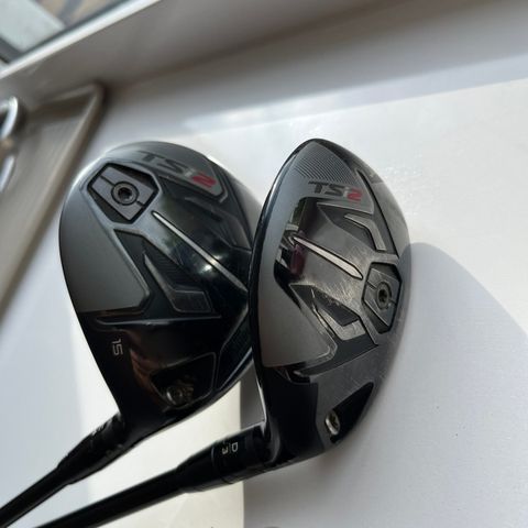 Titleist 3wood og 4hybrid TSi