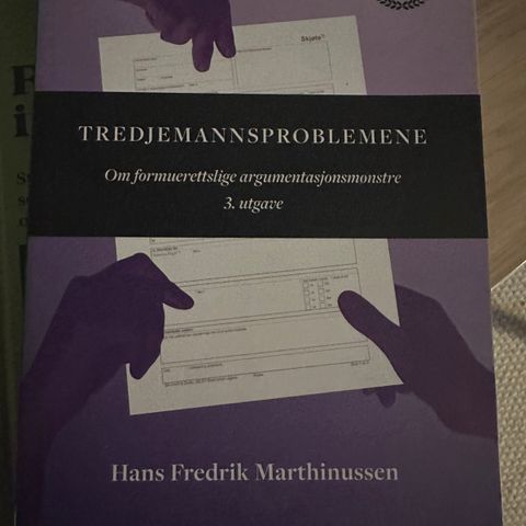 Tredjemannsproblemene av Hans Fredrik Marthinussen