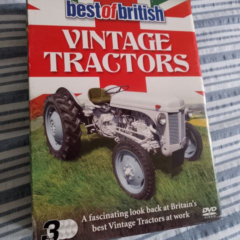 Vintage tractors (Britisk dokumentar) på DVD selges!