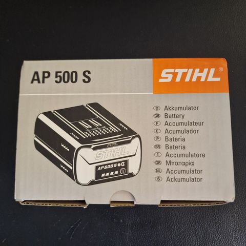 Stihl AP 500S batteri