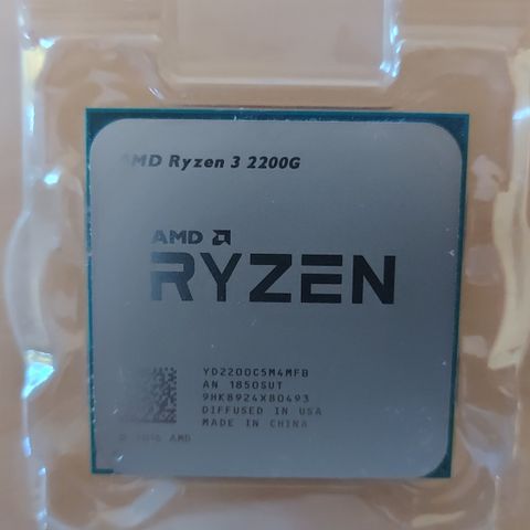 Ryzen 3 2200G amd prosessor for am4