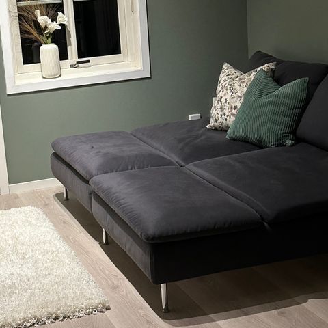 Søderhamn sofa ~ dobbel sjeselong