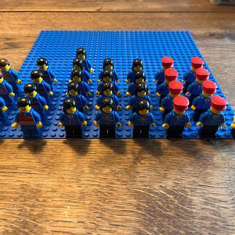 Lego Train - minifigurer