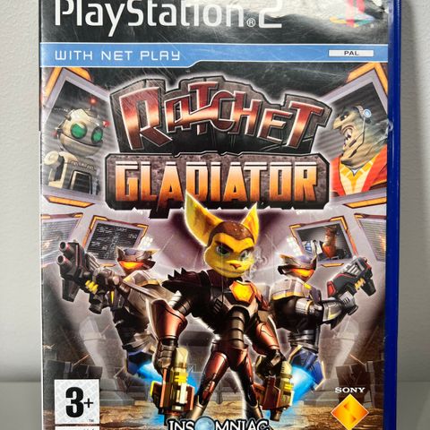 PlayStation 2 spill: Ratchet Gladiator