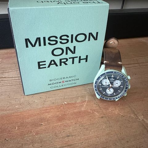 Omega Swatch Moonswatch Mission to earth