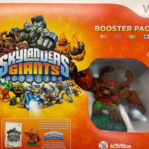 Skylanders Giants, Wii Booster pack uåpnet, kr 400,-