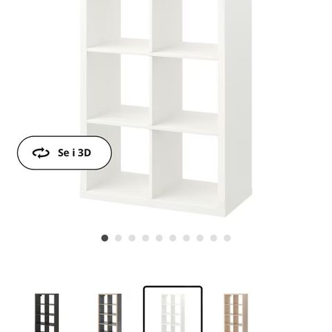 IKEA Kallax hylle 8 x 2