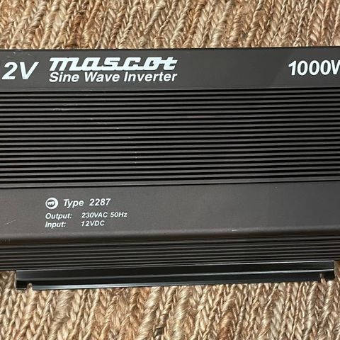 12v inverter Mascot 1000W