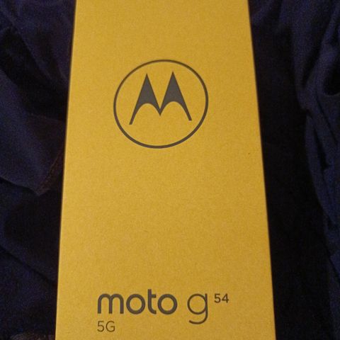 Helt ny uåpnet Motorola g54 128Gb