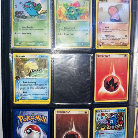 Pokémon kort ifra 2003 til 2007