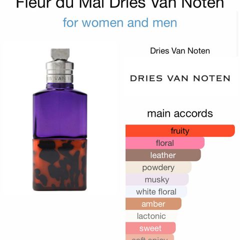 Dries van Noten -  Fleur du Mal parfymeprøve