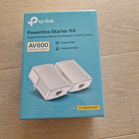 TP-LINK AV 600 Powerline Adapter Starter Kit,vit