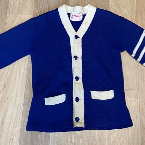 Vintage ull Cardigan genser