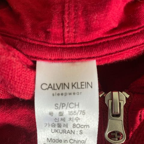 Calvin Klein bukse og jakke str S