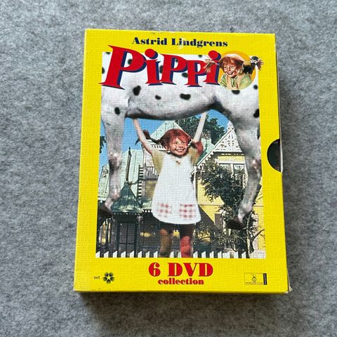 Pippi Langstrømpe DVD-boks - hele TV-serien