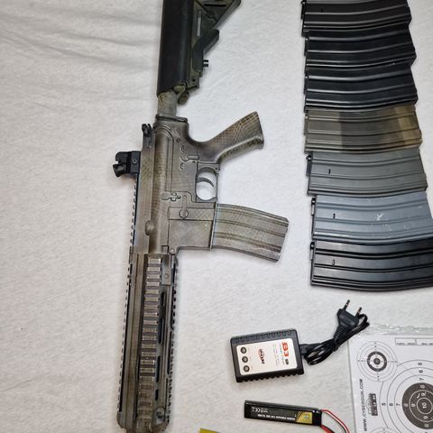 HK416, 6mm Softgun Pakke