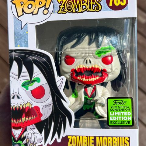 Funko Pop! Zombie Morbius [Spring Convention] | Marvel Zombies (763)