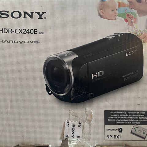 Videokamera: sony HDR-CX2400E Handycam