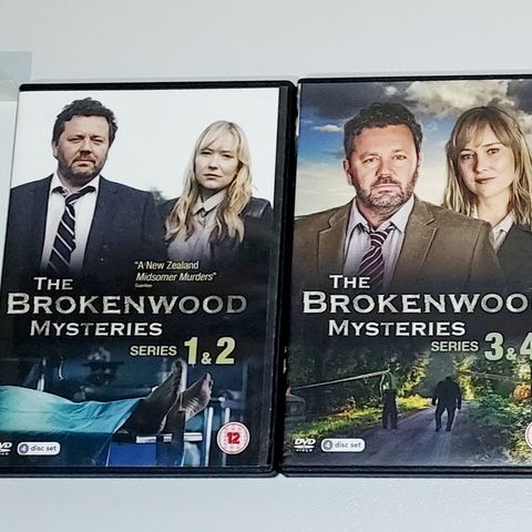 10 DVD.THE BROKENWOOD MYSTERIES.SERIES 1-5.