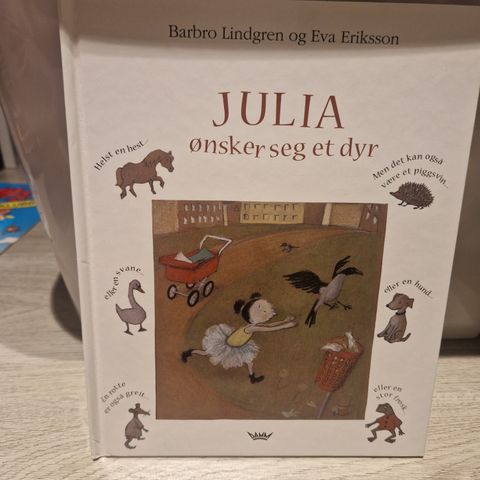 Julia ønsker seg et dyr