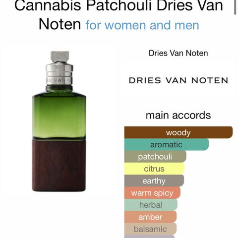 Dries van Noten - Cannabis Patchouli parfymeprøve