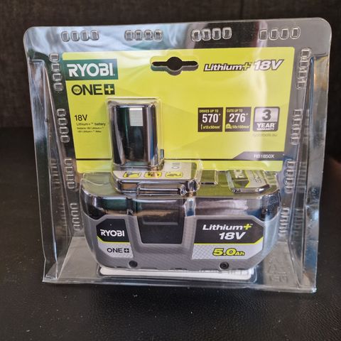 RYOBI RB1850X ONE+ 18V 5.0AH