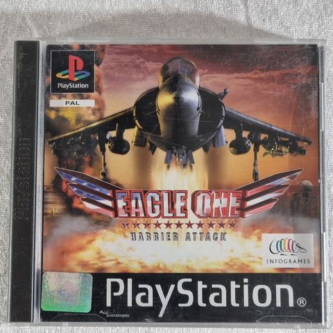 Eagle One Harrier Attack PS1 spill