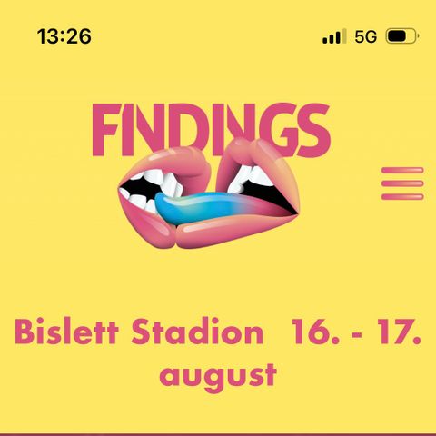 Billetter til Findings  16-17. august