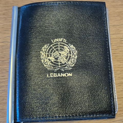 Lommebok - kortholder - Unifil Lebanon