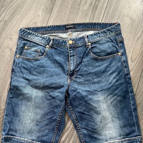 Mario conti denim shorts herre xl