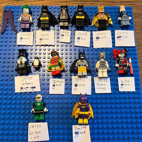 Lego Batman - Minifigurer