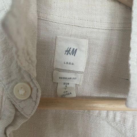 Skjorte Beige H&M