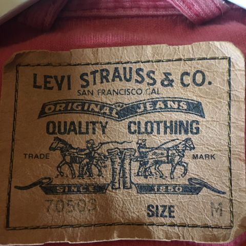 Orginal vintage Levis jakke