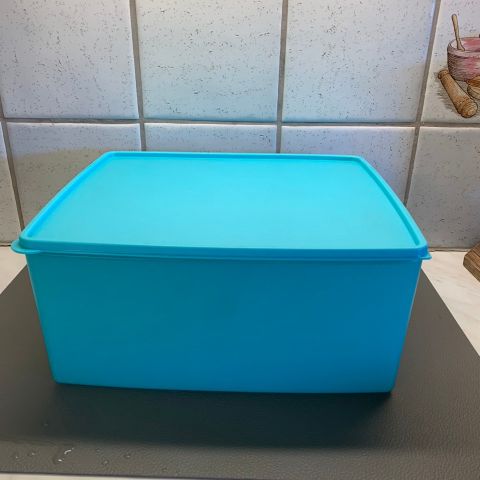 Tupperware Stor fryseboks 6,5 liter med lokk.