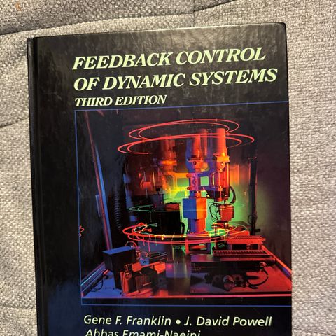 Lærebok høyskole: Feedback control of dynamic systems, third edition