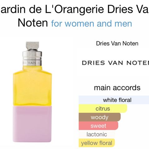 Dries van Noten - Jardin de l'Orangerie parfymeprøve