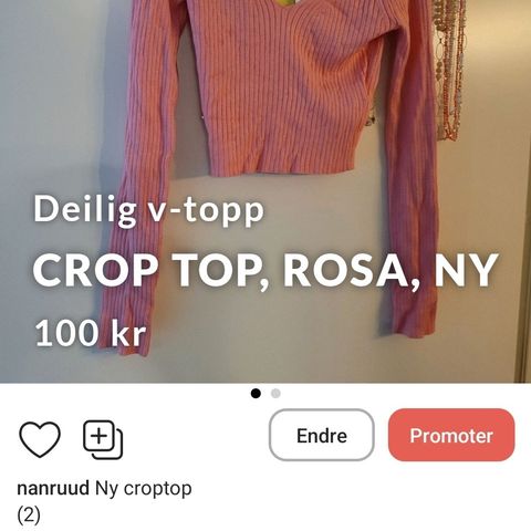 Ny croptopp s