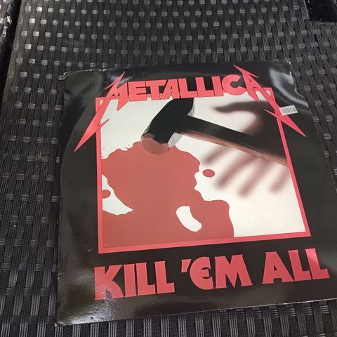RESERVERT!!!Metallica kill'em all.Lp