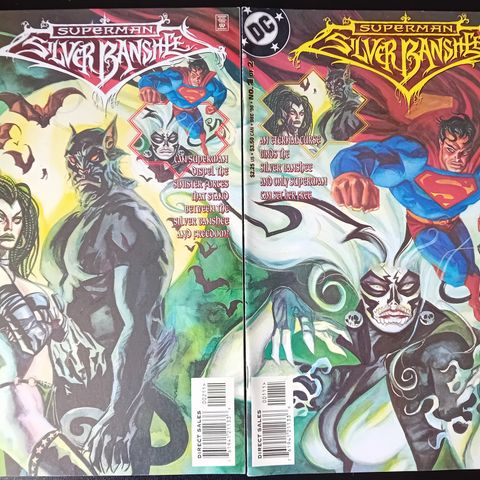 Superman Silver Banshee komplett