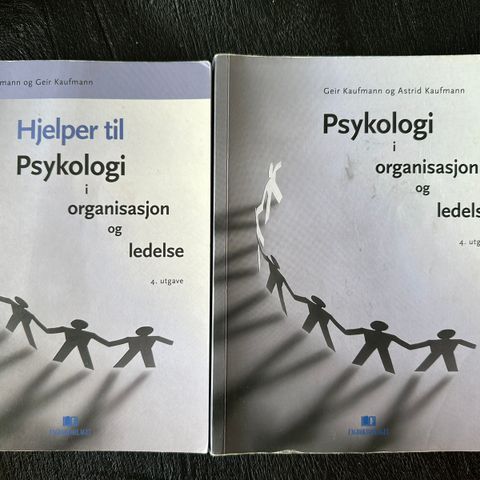 Psykologi i organisasjon og ledelse, med hjelper