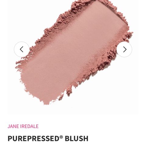 Purr presses Blush- jane iredale -barely rose