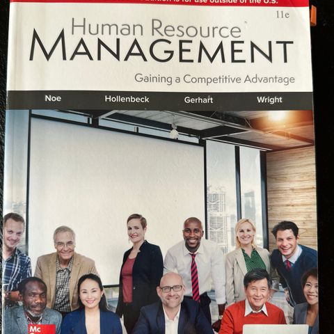 Human Resource Management (Noe, Hollenbeck, Gerhard og Wright)