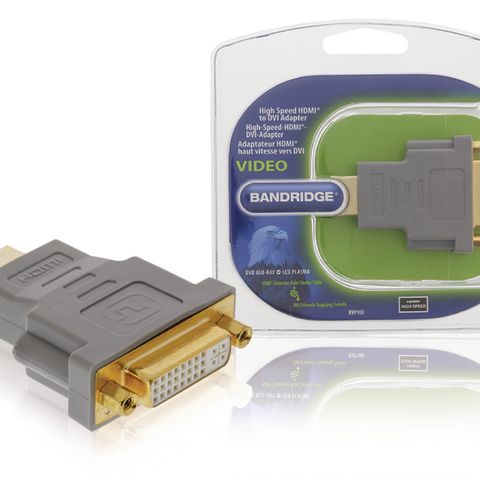 High Speed HDMI Adapter HDMI Connector - DVI-D 24+1-Pin Female