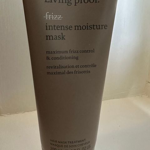 Living proof no frizz intense moisture mask 200ml.